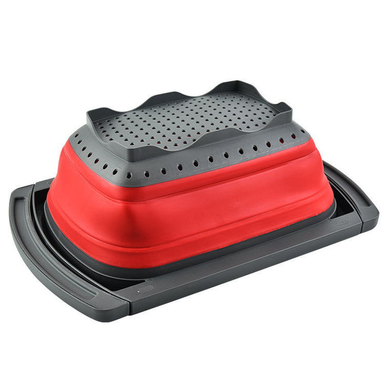 Colander Collapsible Colander Strainer Over The Sink Vegetable/Fruit Colander...