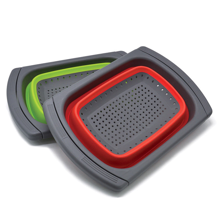 Colander Collapsible Colander Strainer Over The Sink Vegetable/Fruit Colander...